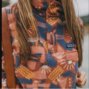 Patagonia Synchilla Canyon Block Big Sisu Aztec‎ Snap-T Fleece Size Small
